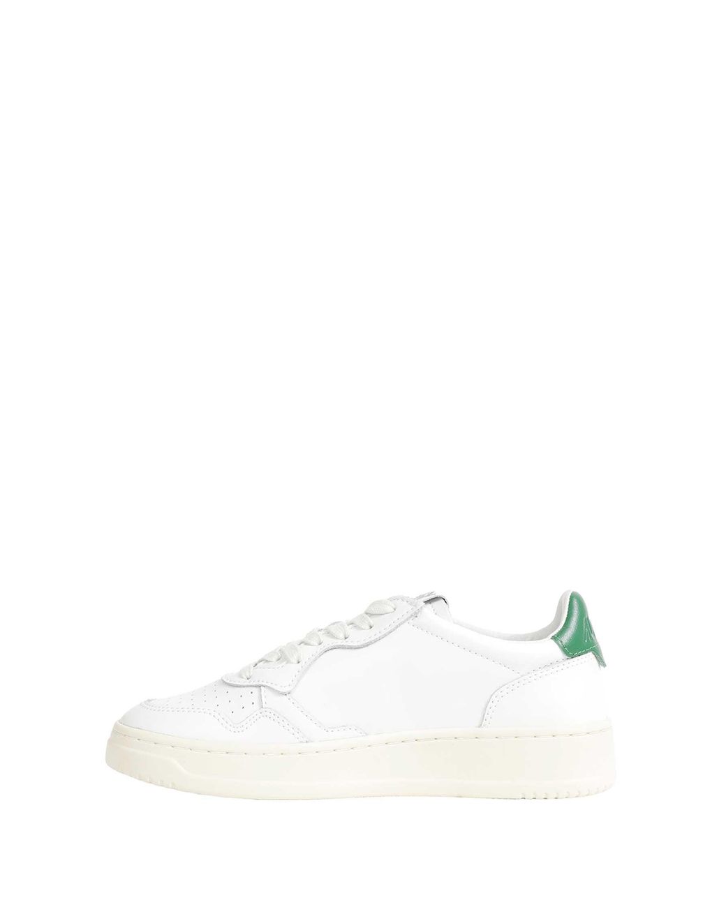 Autry White Medalist Low Sneakers