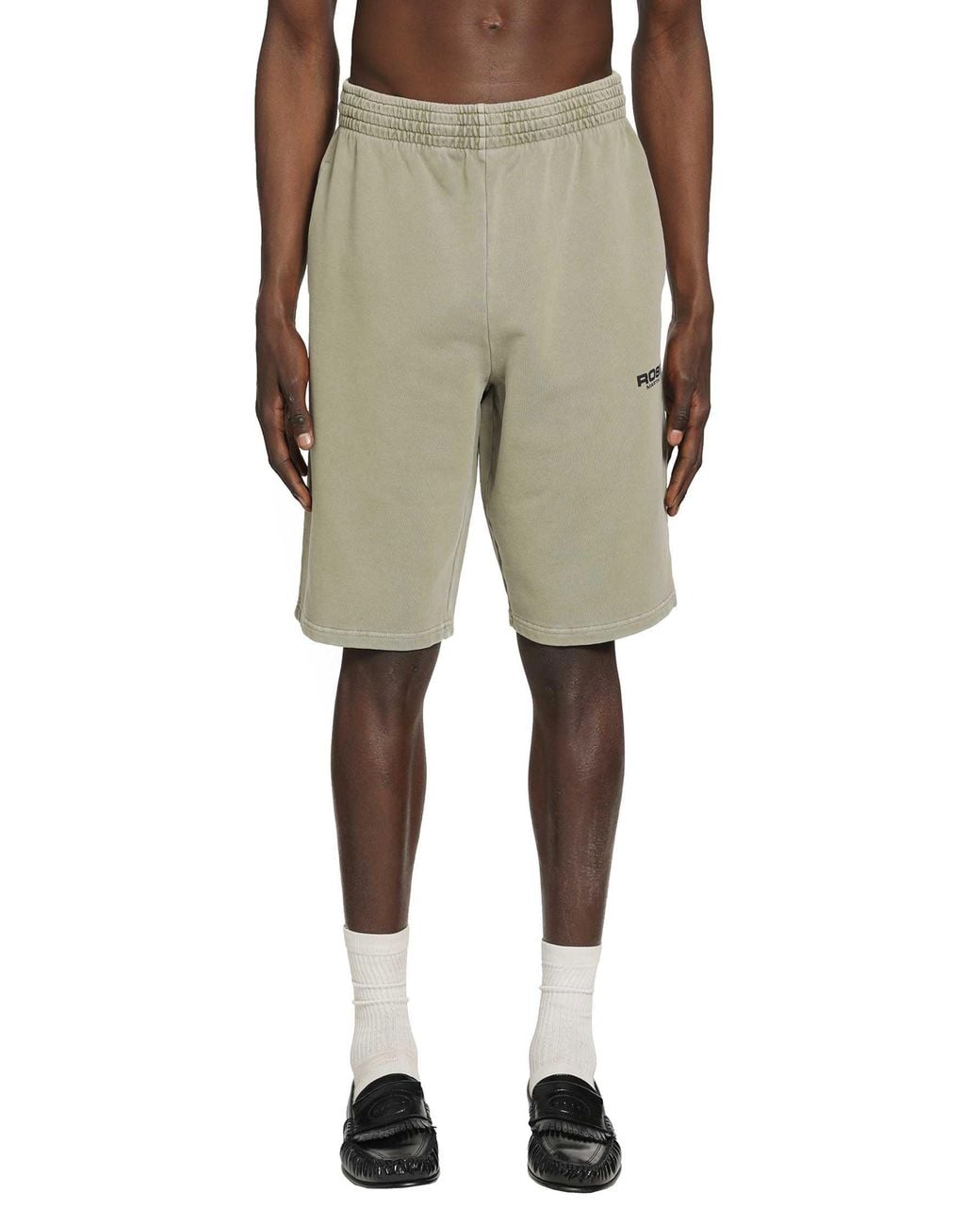 Martine Rose Natural Washed Jersey Sweatshorts for men