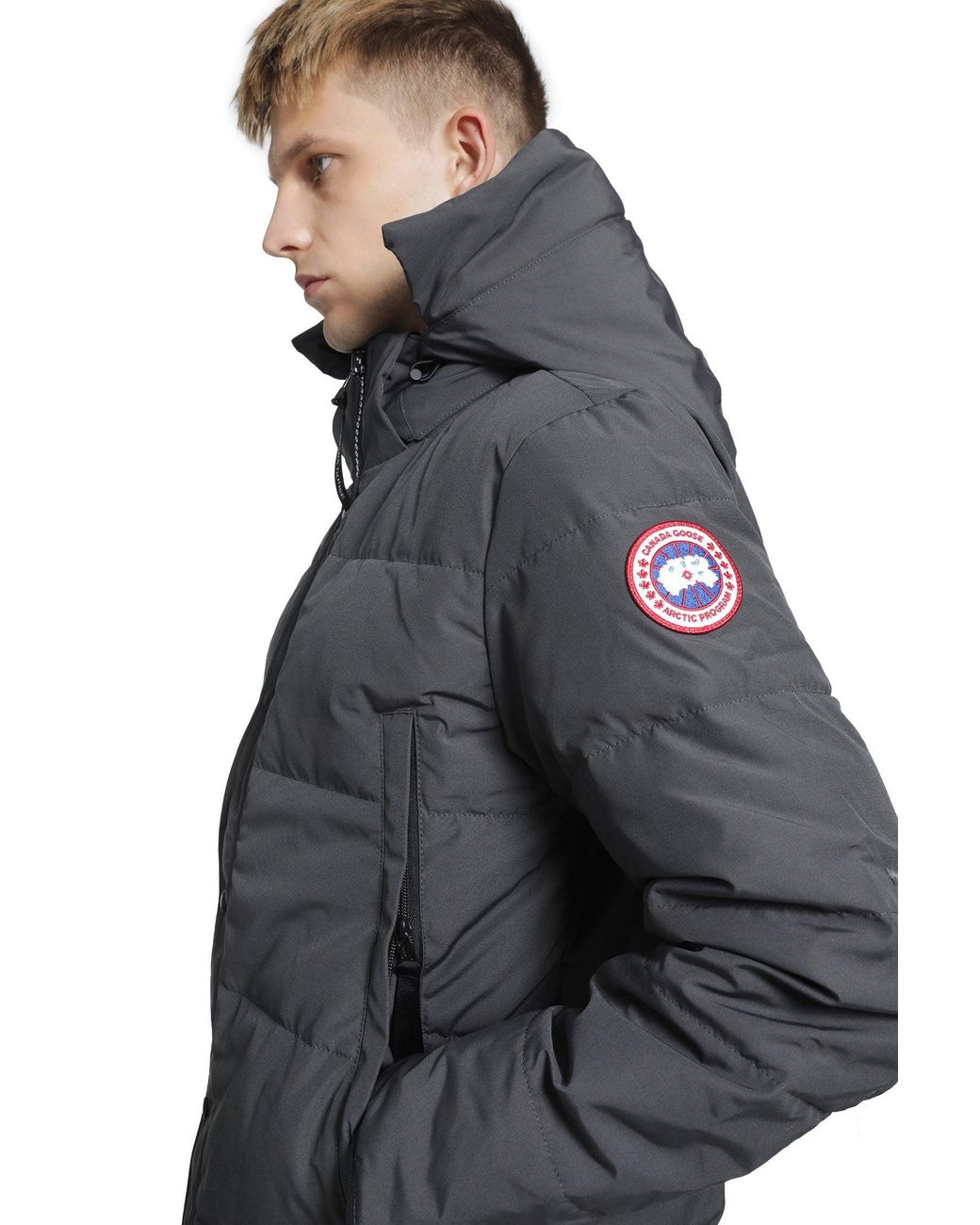 Canada Goose Gray Wyndham Parka for men