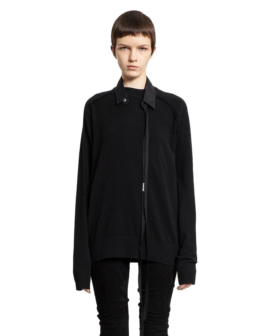 Ann Demeulemeester Black Ulu Sweater