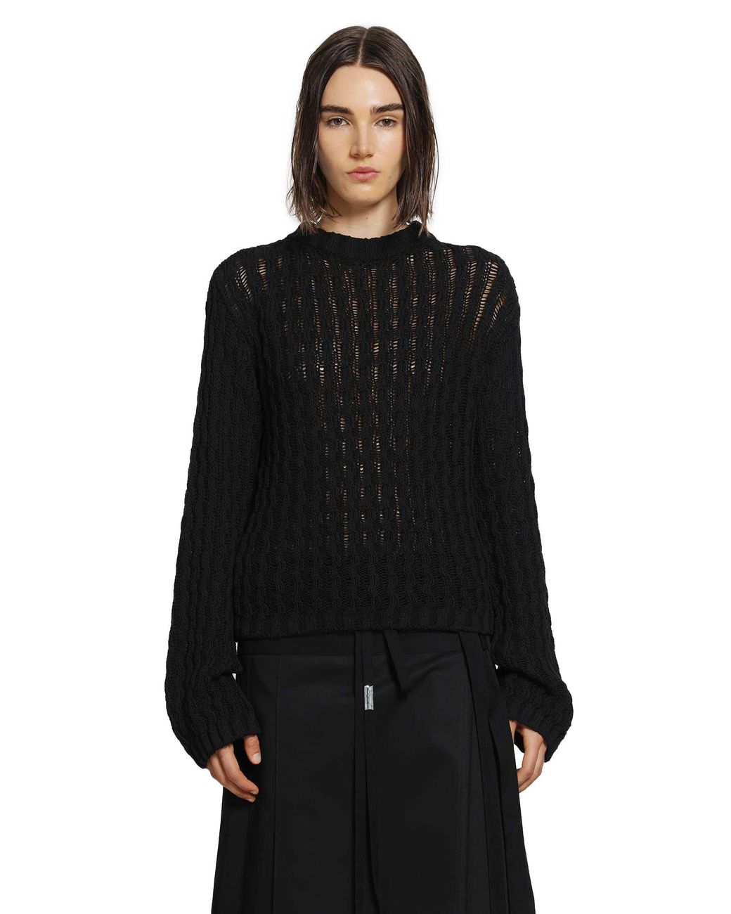 Ann Demeulemeester Black Reza Sweater