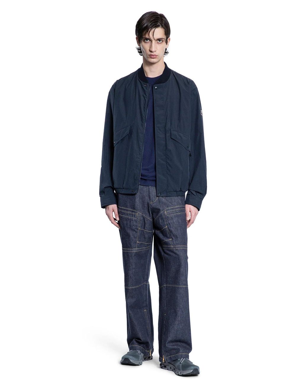 Moncler Genius Blue Mercedes-Benz By Nigo Collaboration Tatene Bomber for men
