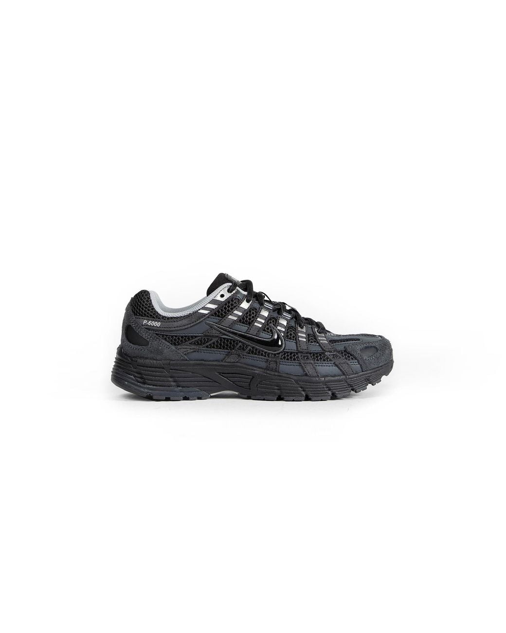 Nike Black P-6000 Suede Sneakers for men
