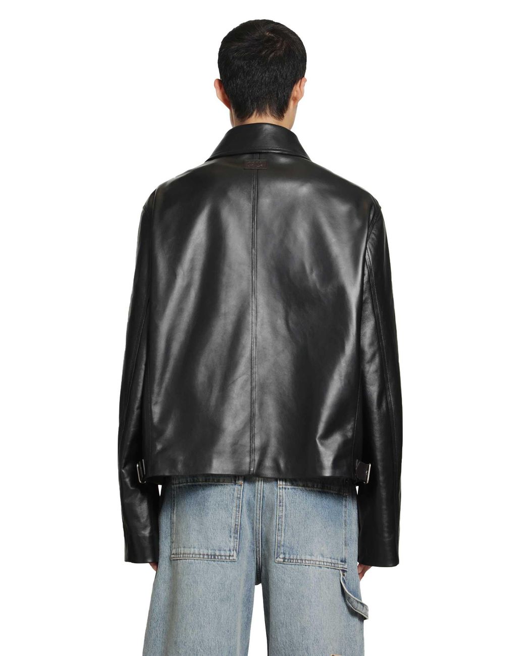 Loewe Black Zip-Up Jacket for men