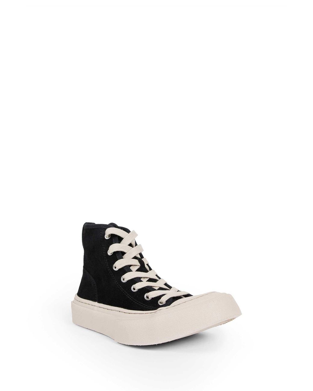 Ann Demeulemeester Black Sarin Mid-Top Sneakers