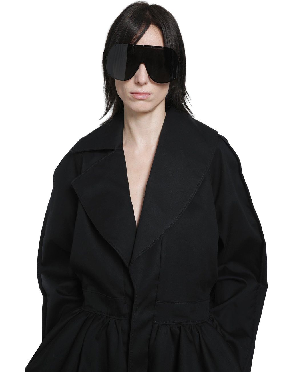 NVL-GARDE Black Trench Dress