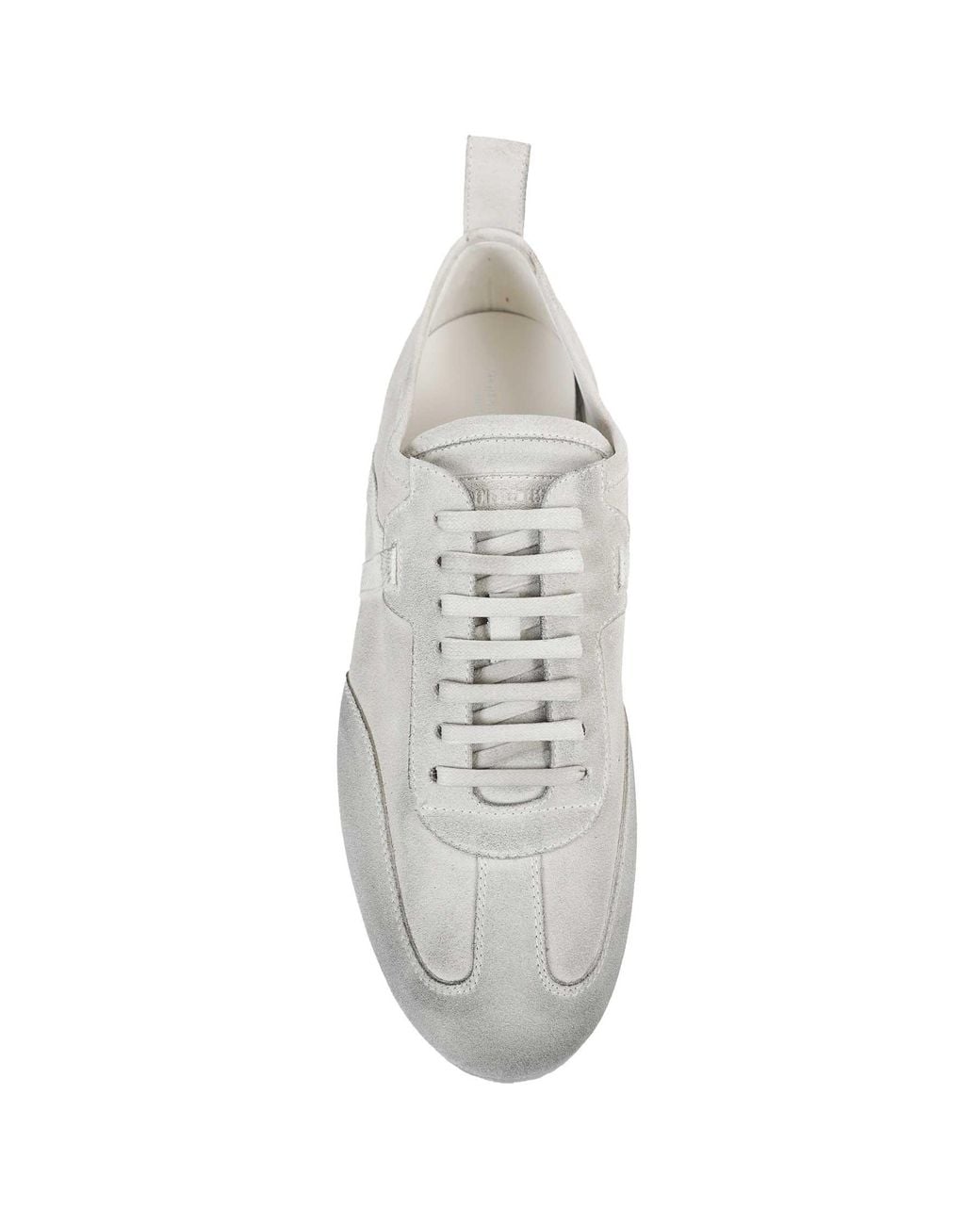 Ann Demeulemeester White Siru Low-Top Boxing Sneakers for men