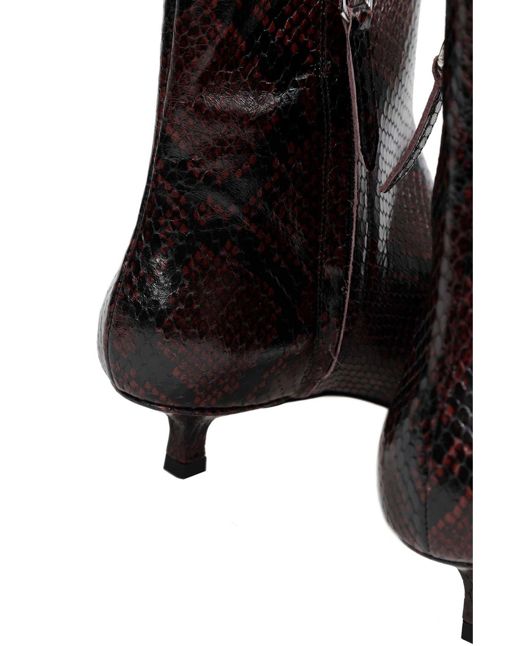 Aeyde Brown Sofie Leather Ankle Boots