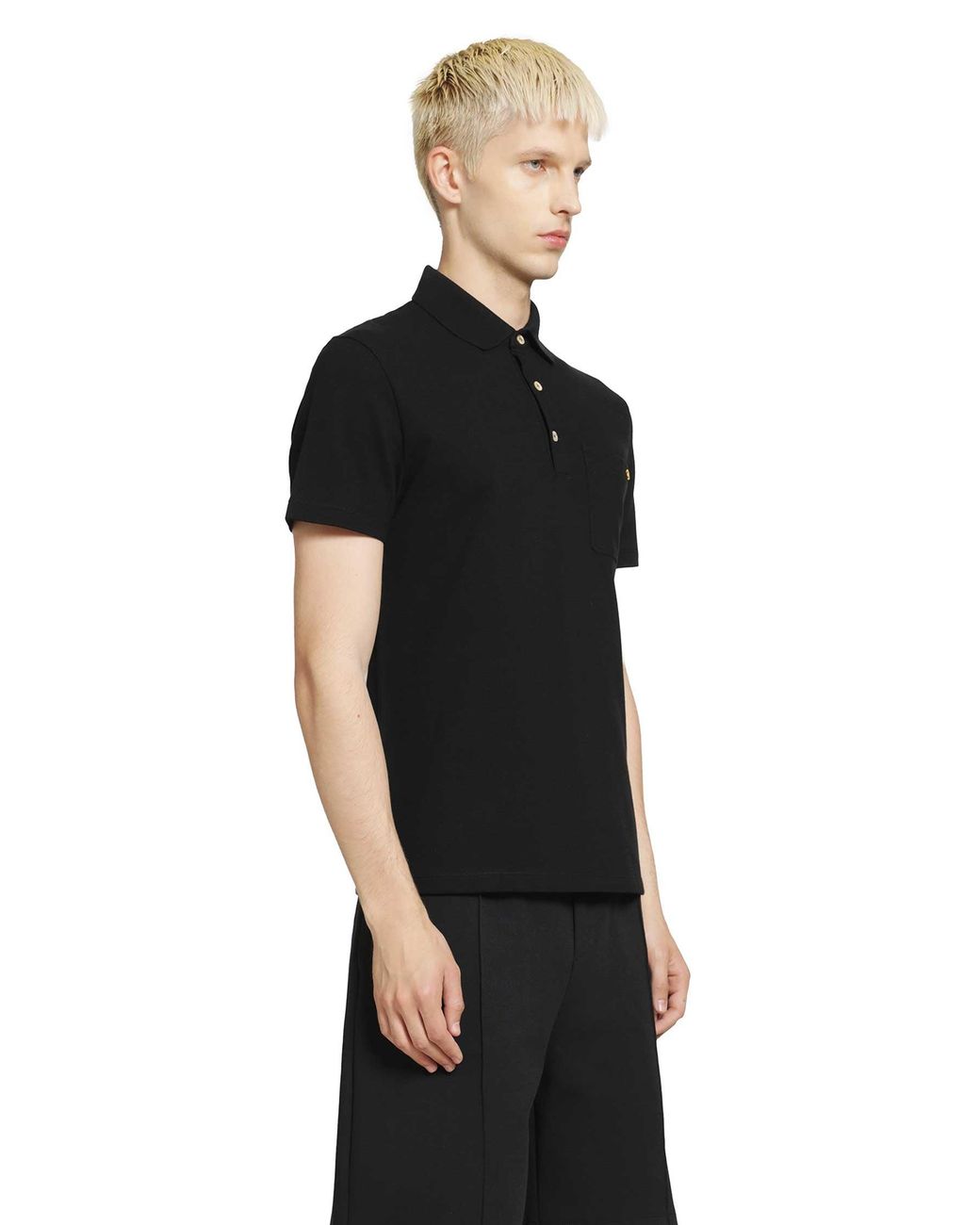 Valentino Black Vlogo Polo for men