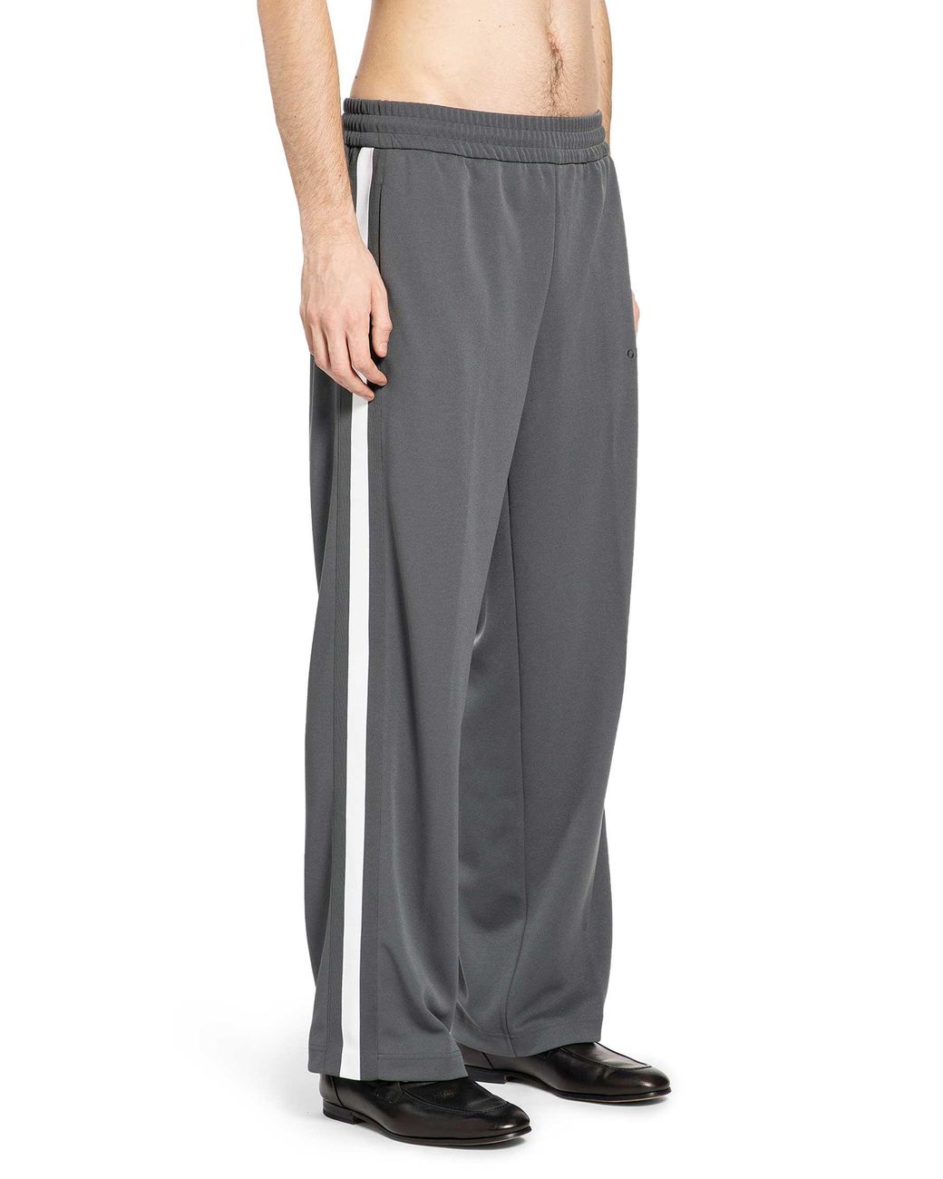 Gucci Gray Technical Jersey Track Pants for men