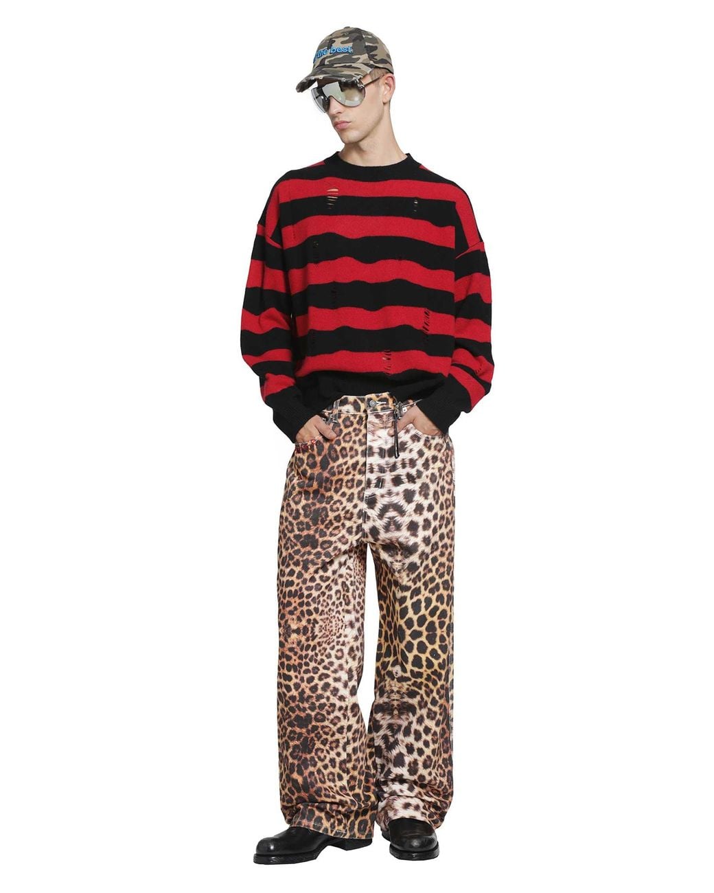 DAGGER Red Kurt Sweater for men