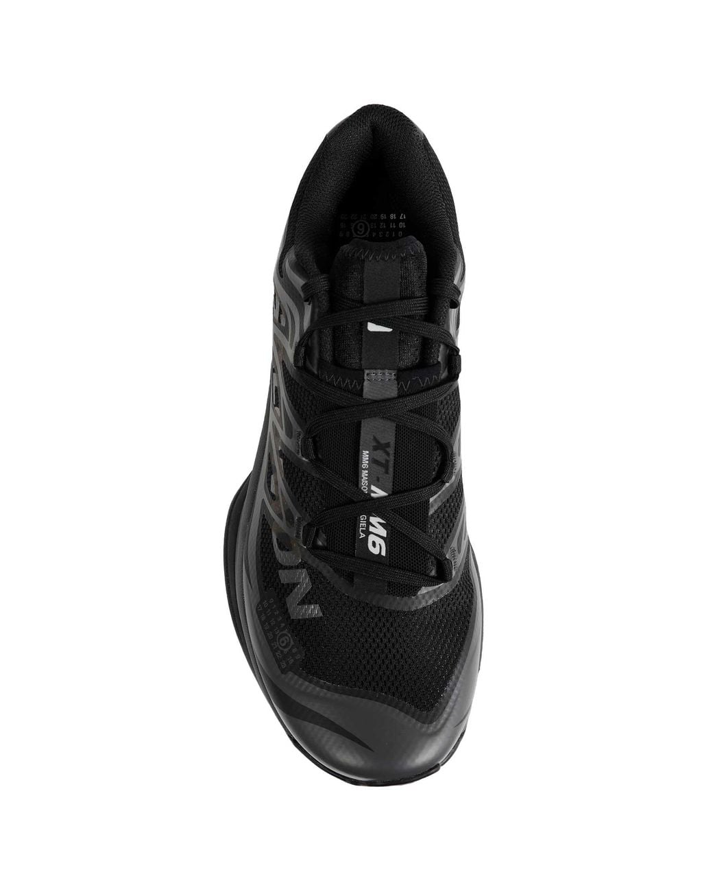 MM6 by Maison Margiela Black X Salomon Xt-6 Sneakers