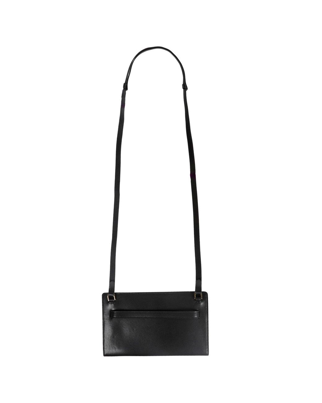 Totême Black Belted Leather Crossbody Bag
