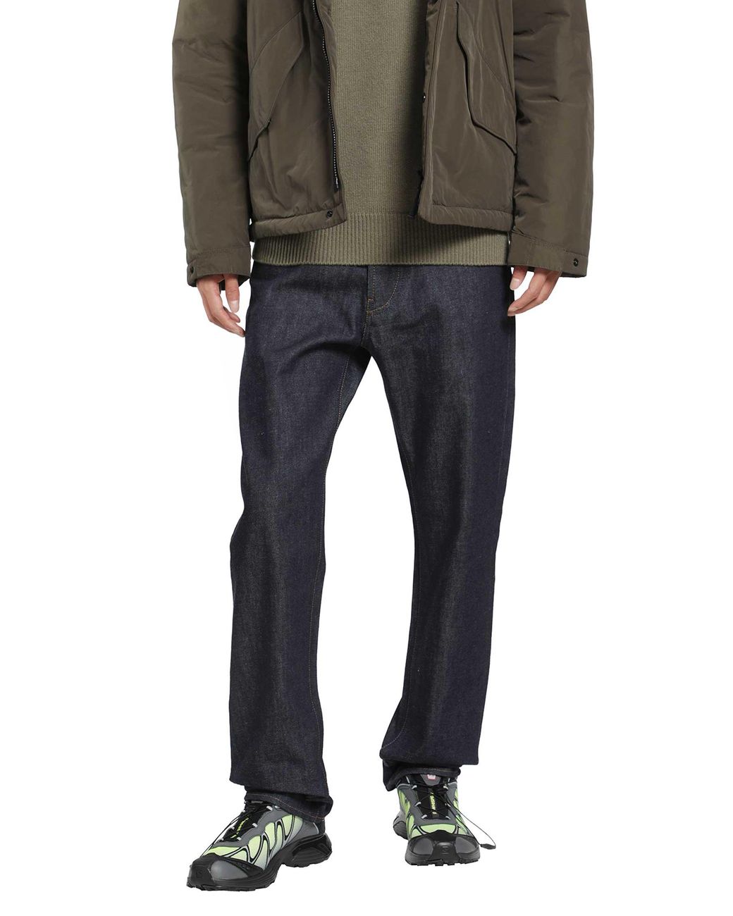 Stone Island Blue J100005 5 Pocket Jeans for men