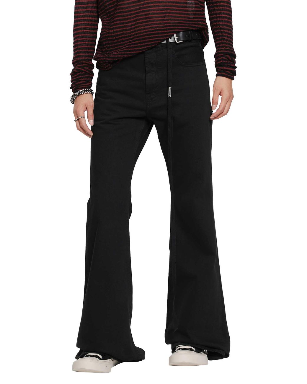 Ann Demeulemeester Black Hamo Bootcut Trousers for men
