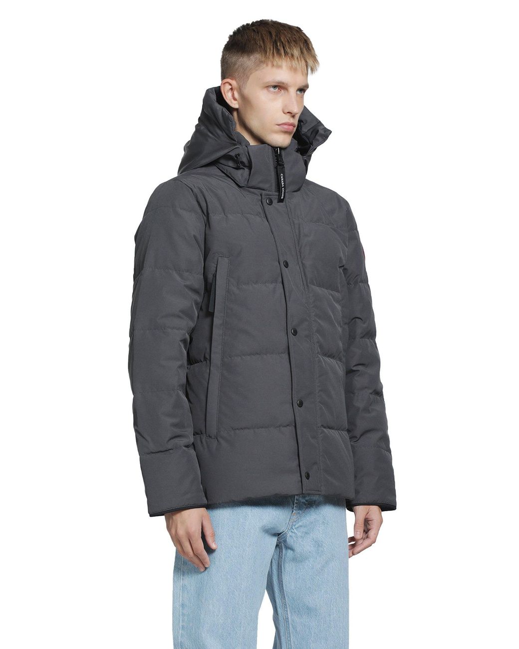 Canada Goose Gray Wyndham Parka for men