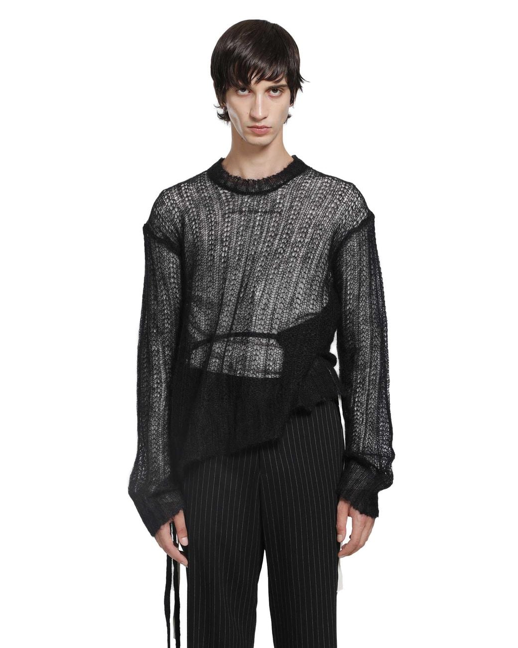 Ann Demeulemeester Black Levar Sweater for men
