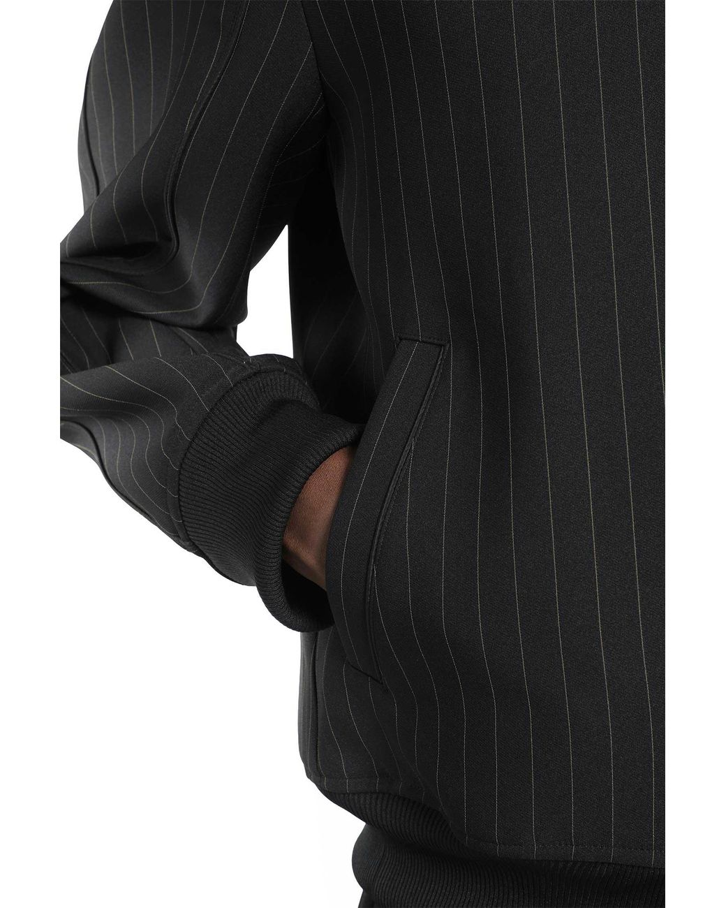 Sacai Black Matelassé Twill Blouson for men