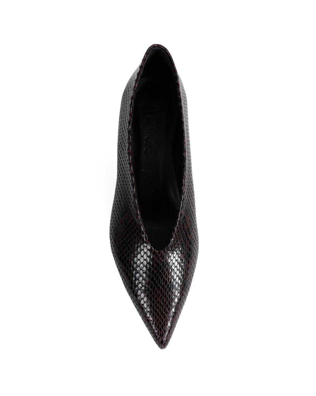 Aeyde Black Clara Pointed-Toe Pumps