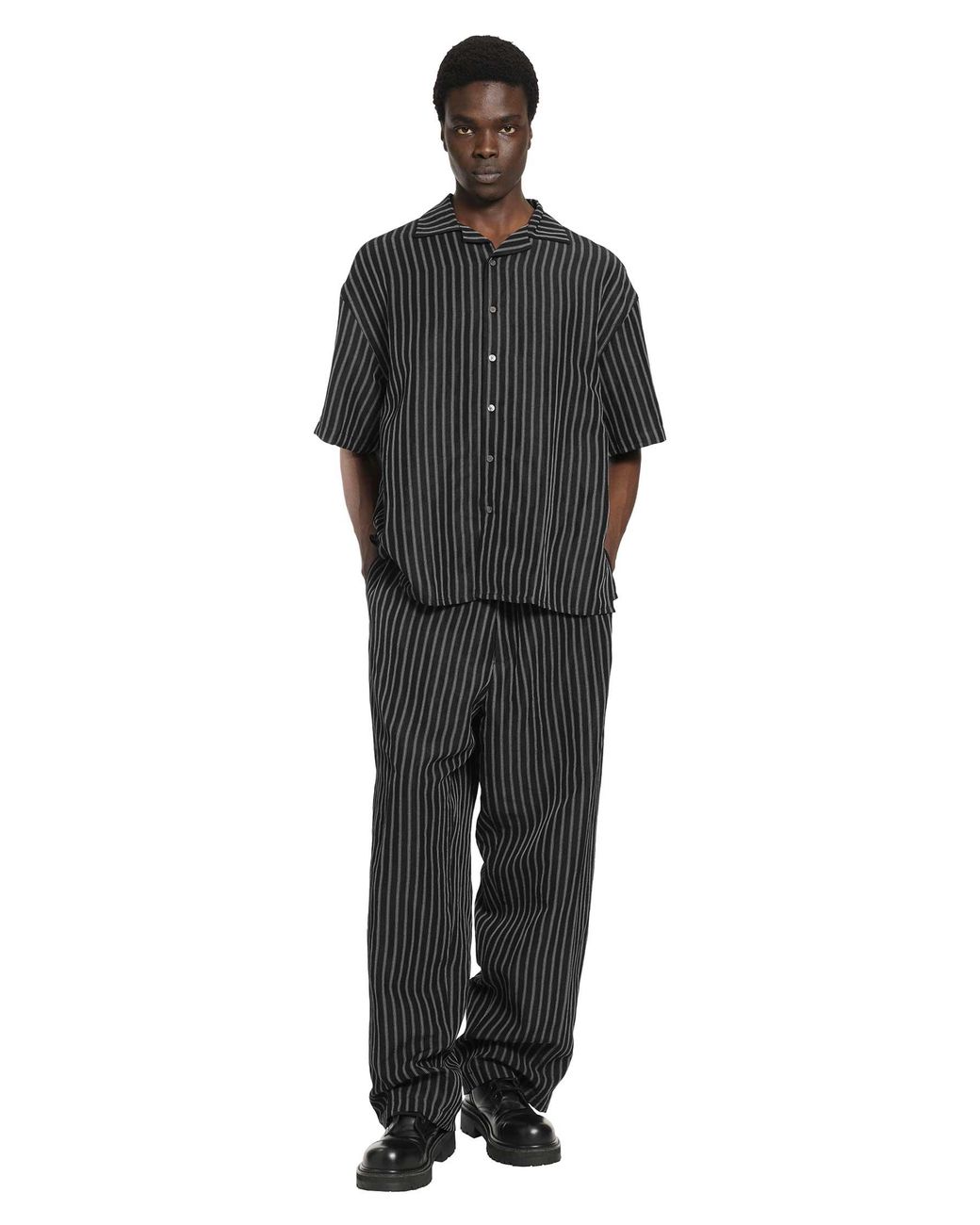 Willy Chavarria Black Toluca Pants for men