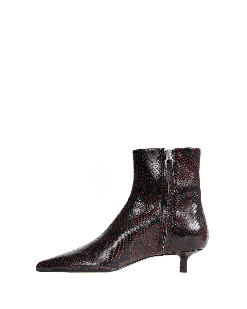 Aeyde Brown Sofie Leather Ankle Boots