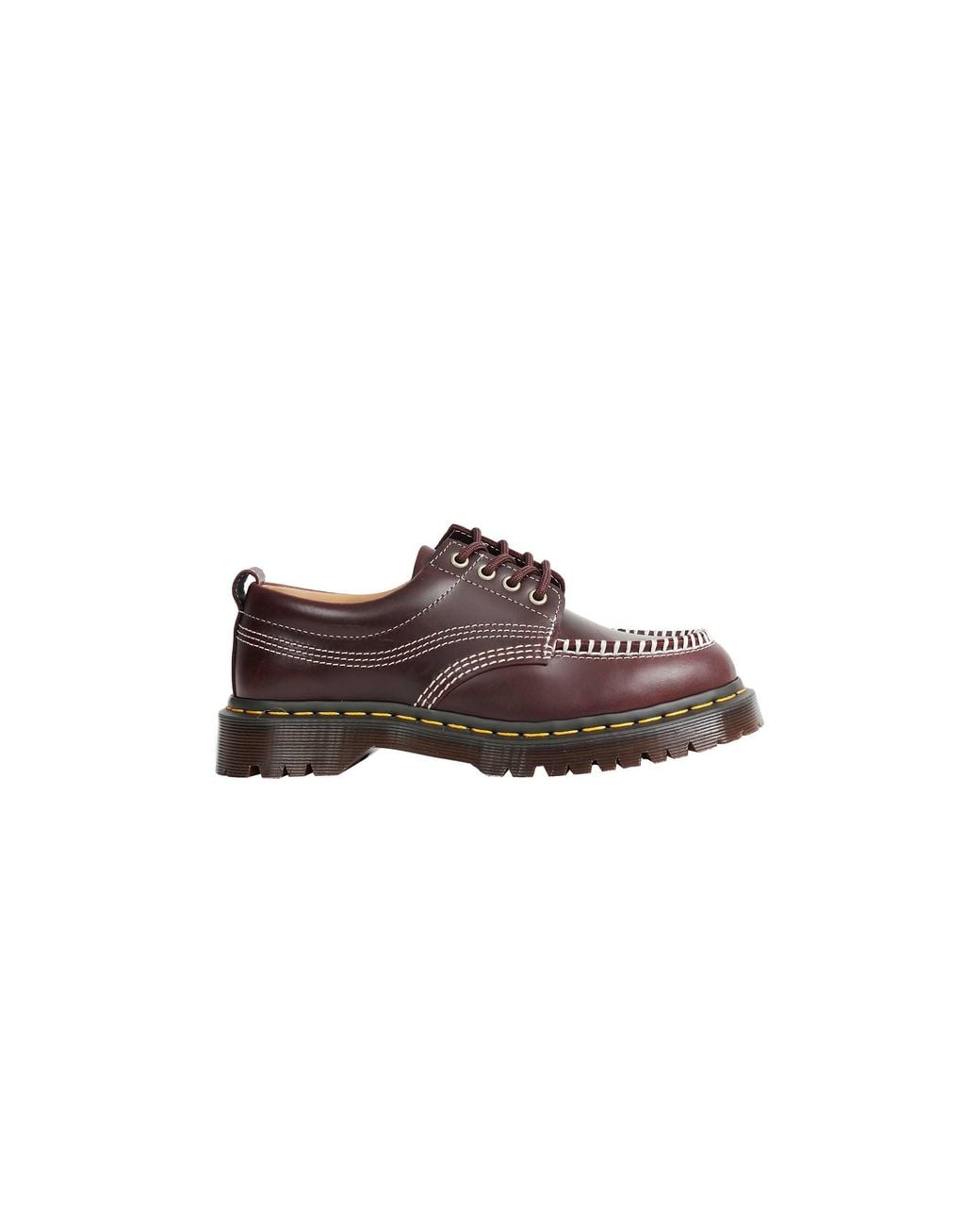 Dr. Martens Brown Lowell Moc Toe Shoes for men