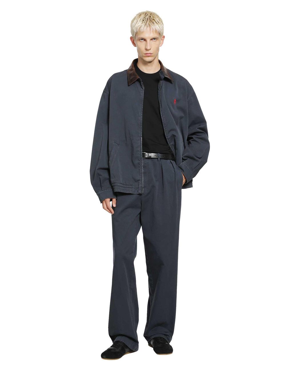 Prada Black Cotton T-Shirt for men