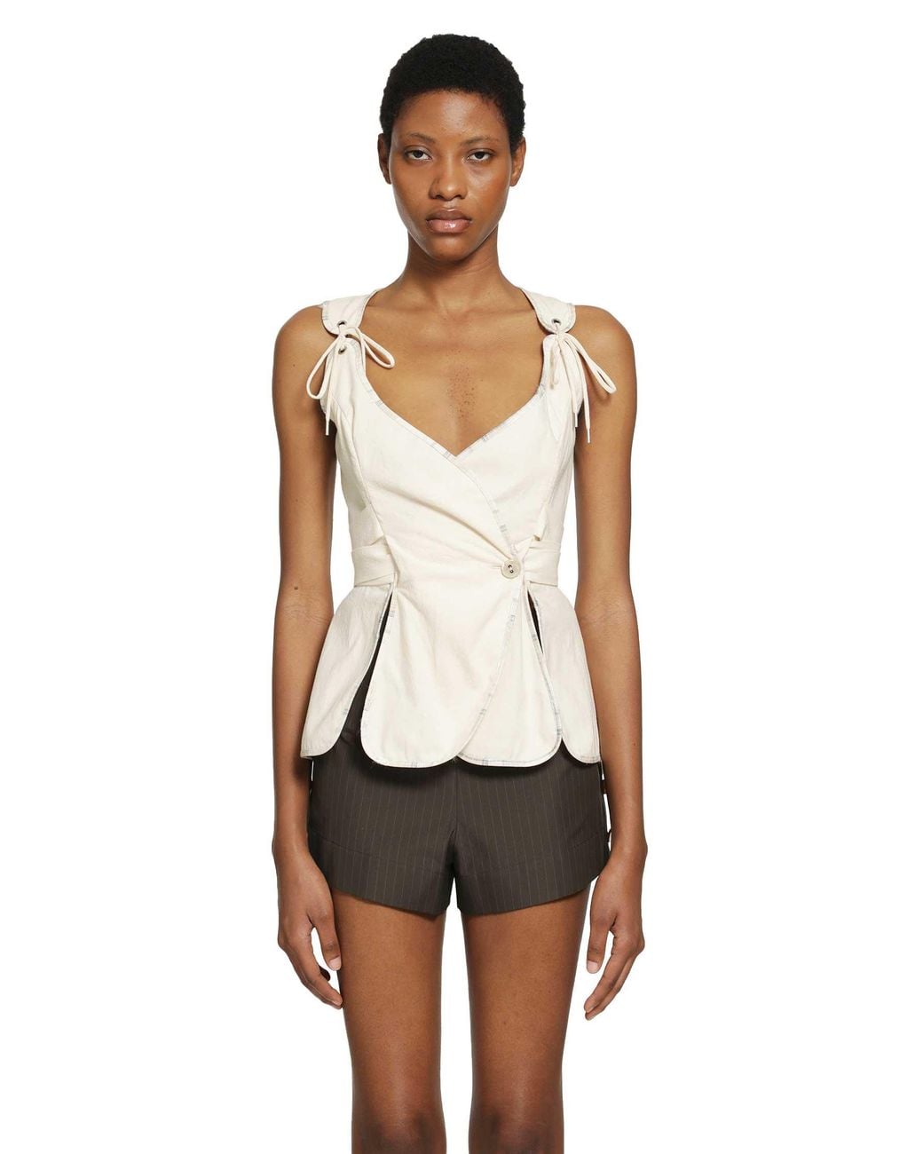 Vivienne Westwood White Roxy Top