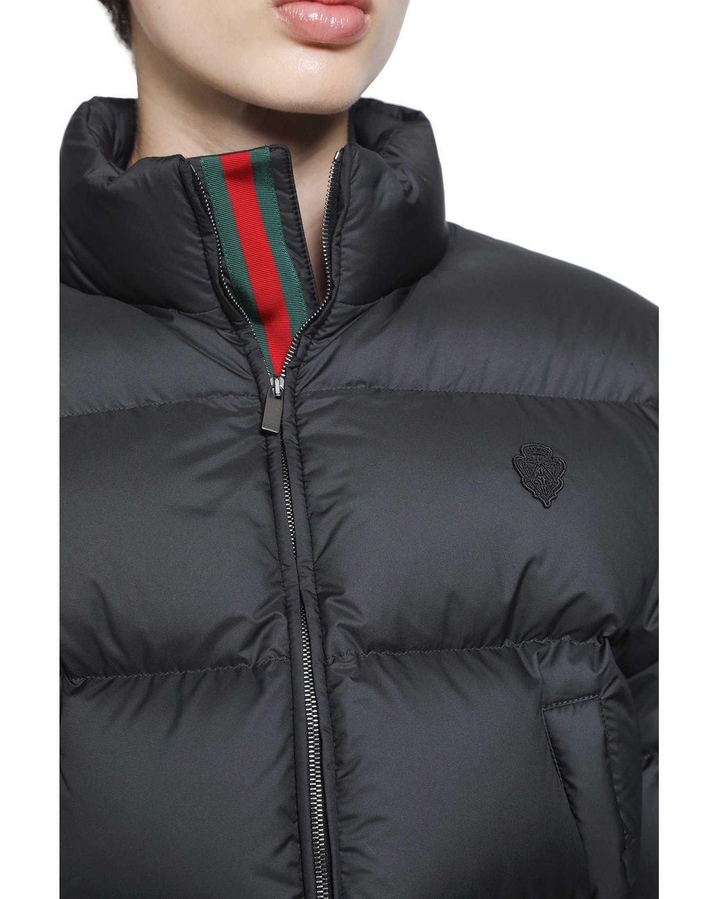 Gucci Black Padded Polyester Puffer Jacket