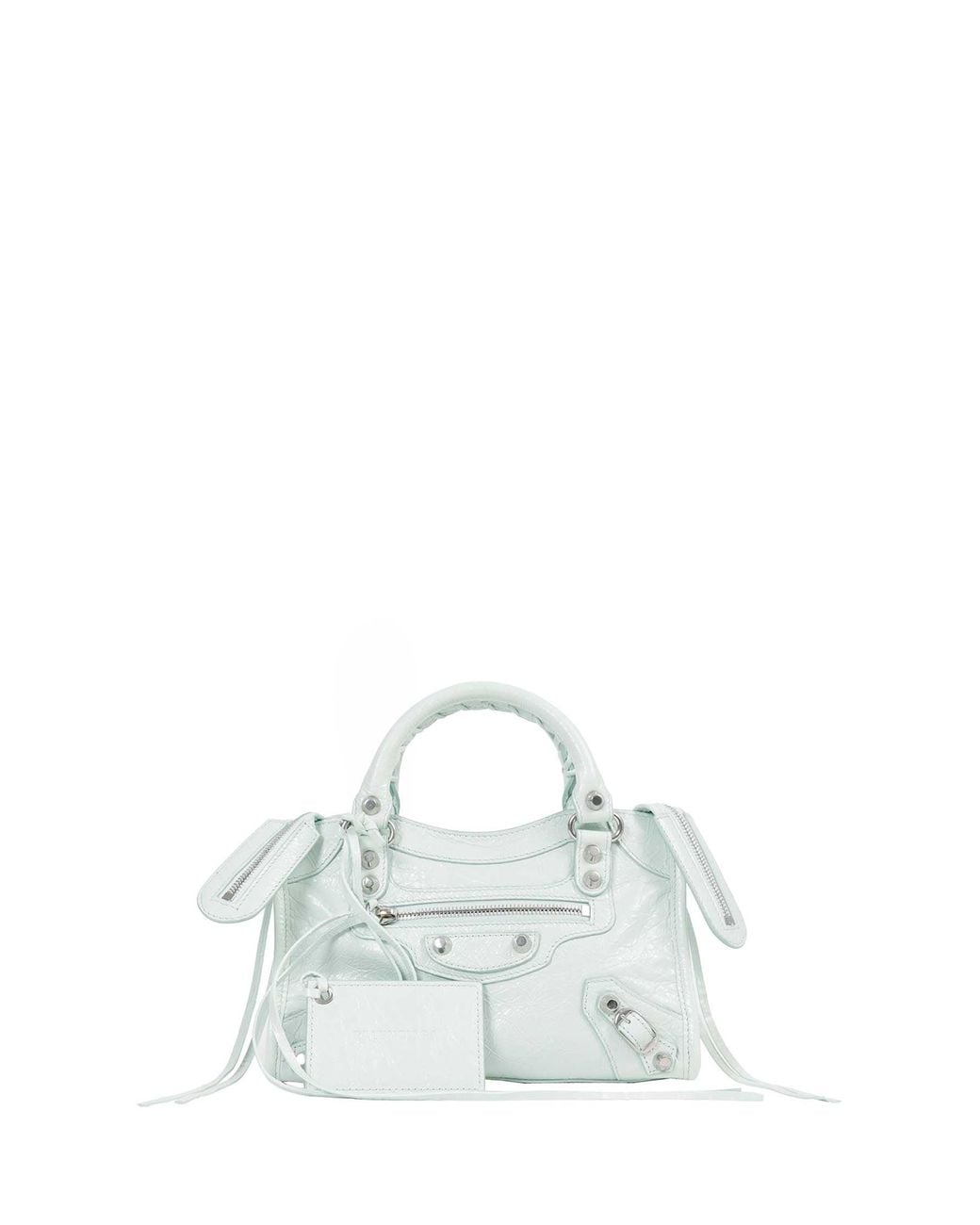 Balenciaga White Le City Mini Bag