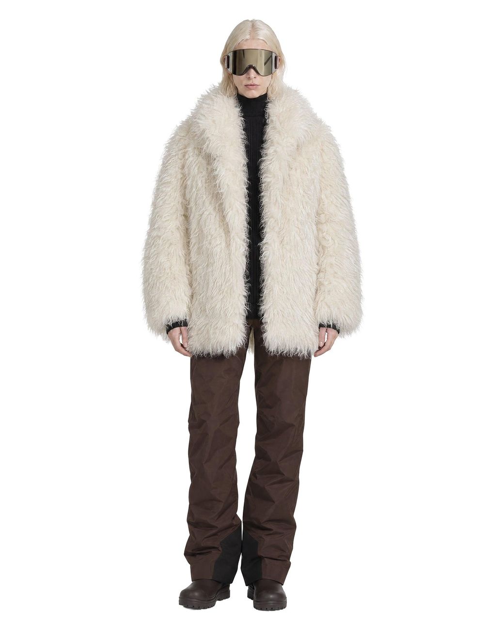 Moncler Brown Gore-Tex Laminate Insulated Ski Trousers