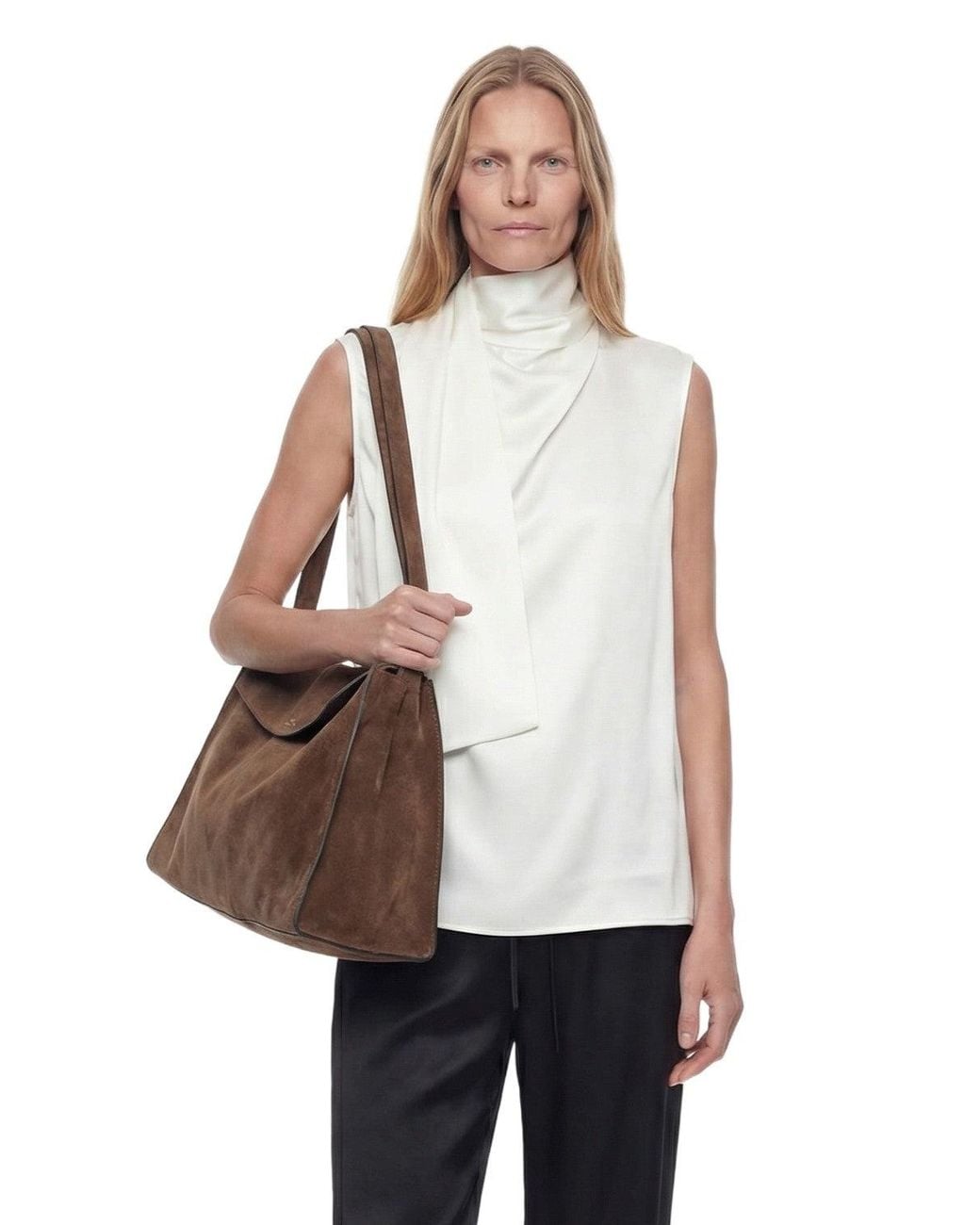 Khaite White Loe Top