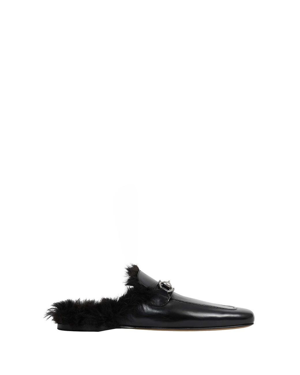 Gucci Black Horsebit Slipper for men