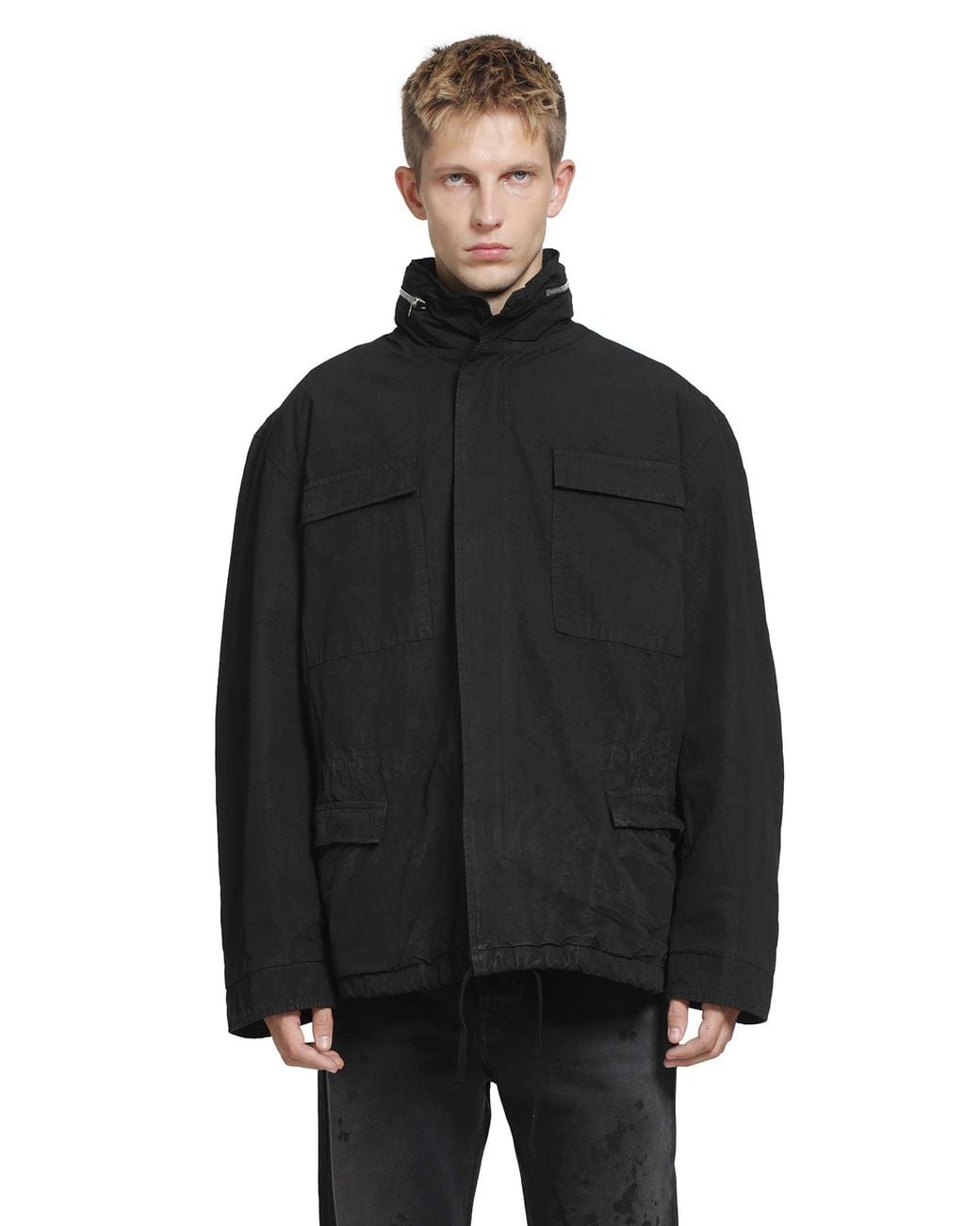 ALEXANDER DIGENOVA Black M65 Jacket for men
