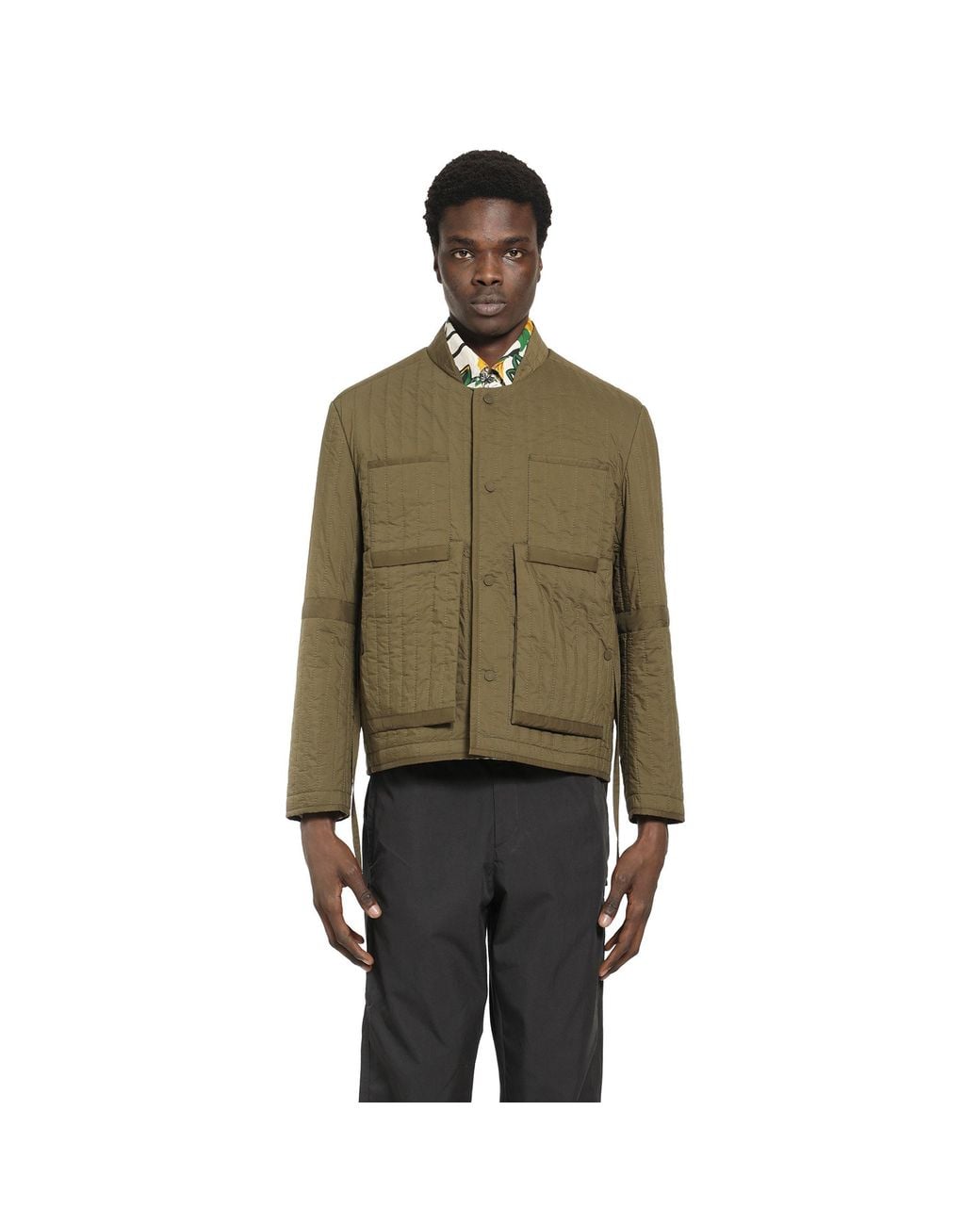 Craig Green Green Reversible Quilted Worker Jacket for men