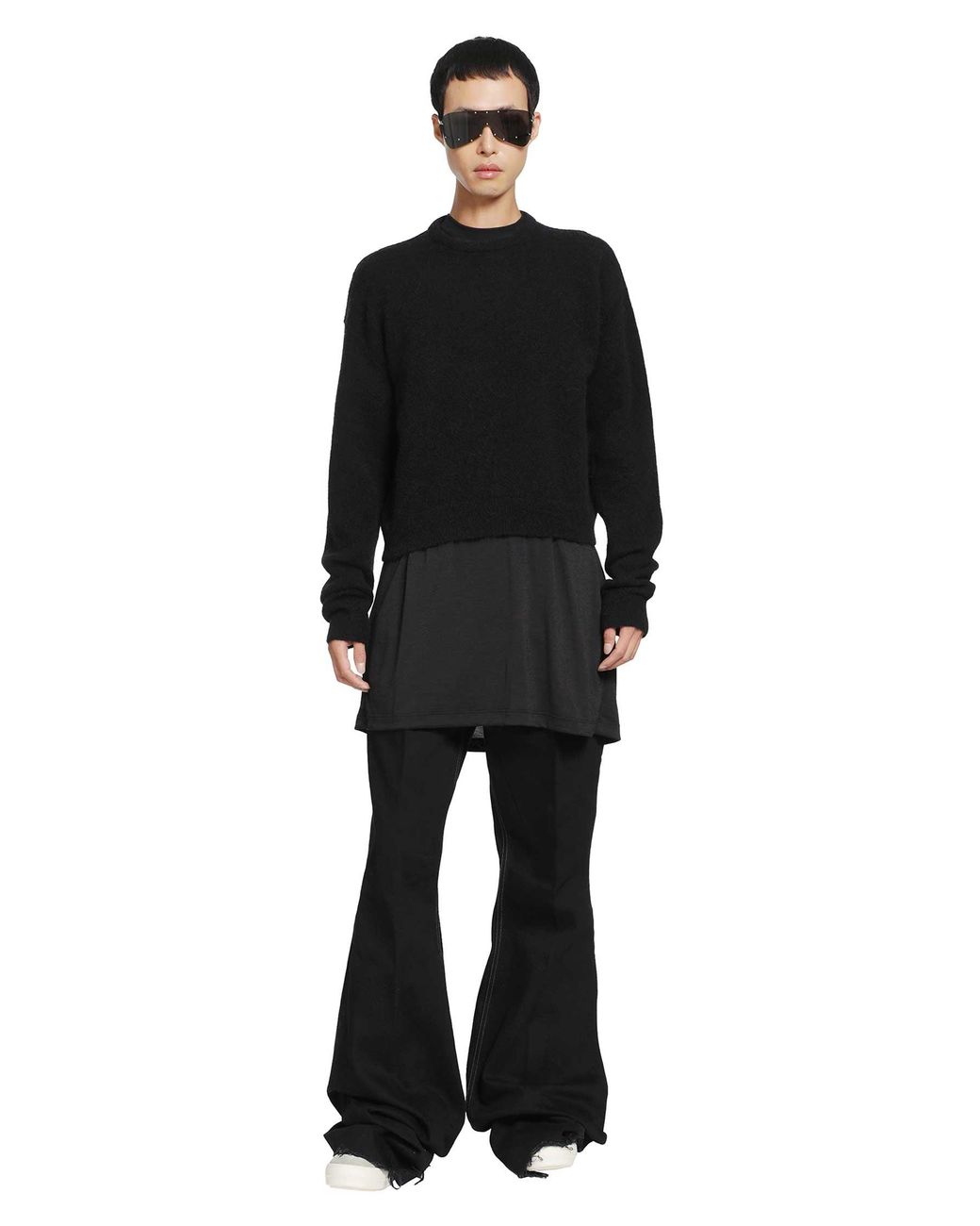 Rick Owens Black Tower Rick Jumbo Ss T for men