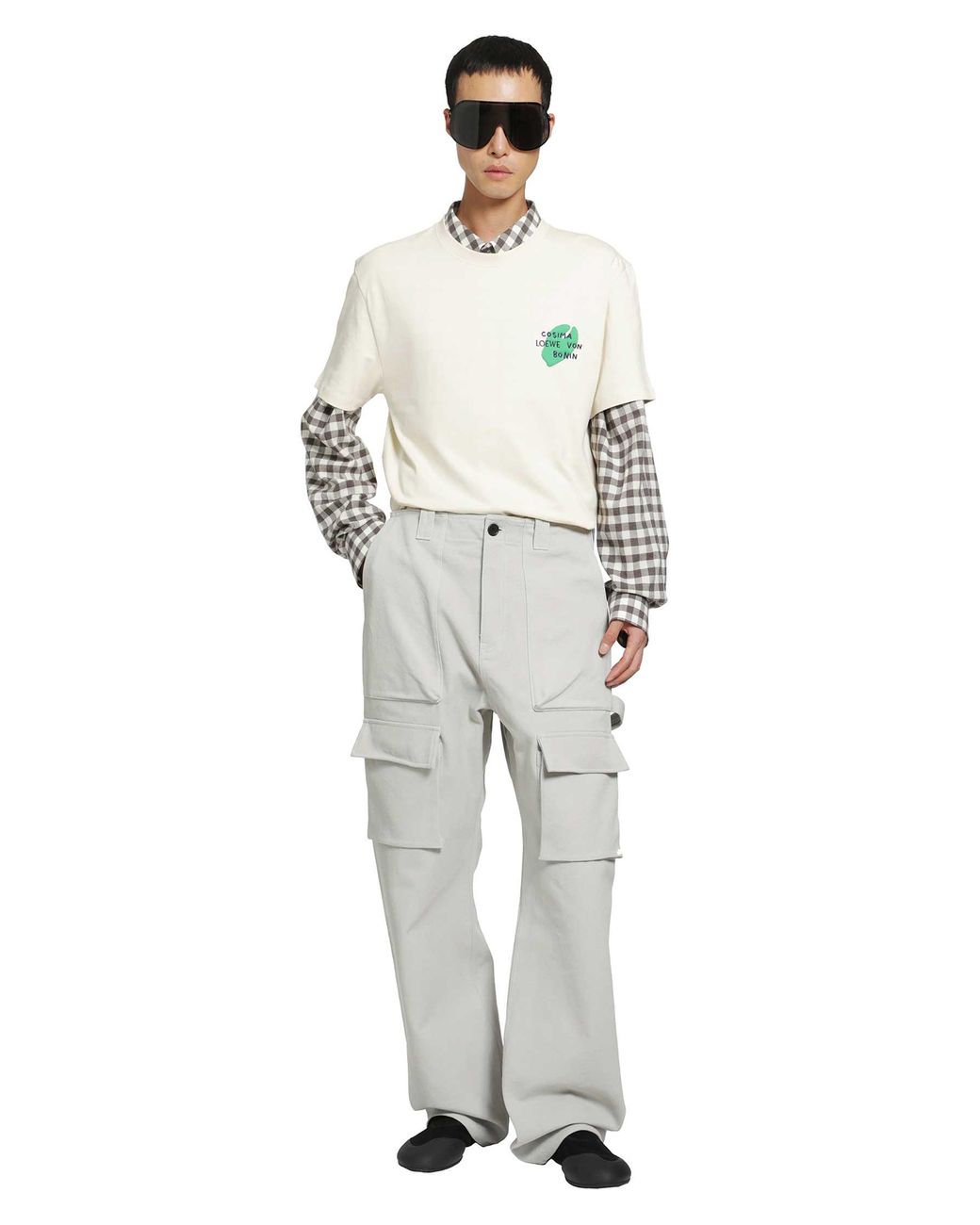Loewe White Relaxed Fit T-Shirt for men