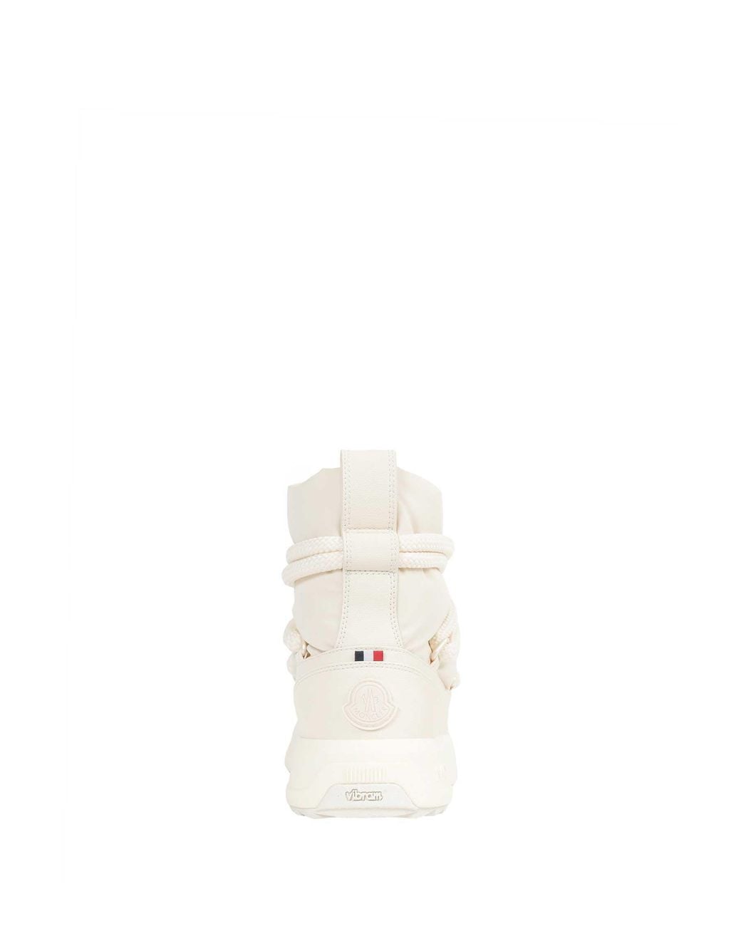 Moncler White Altive Mid Snow Boots
