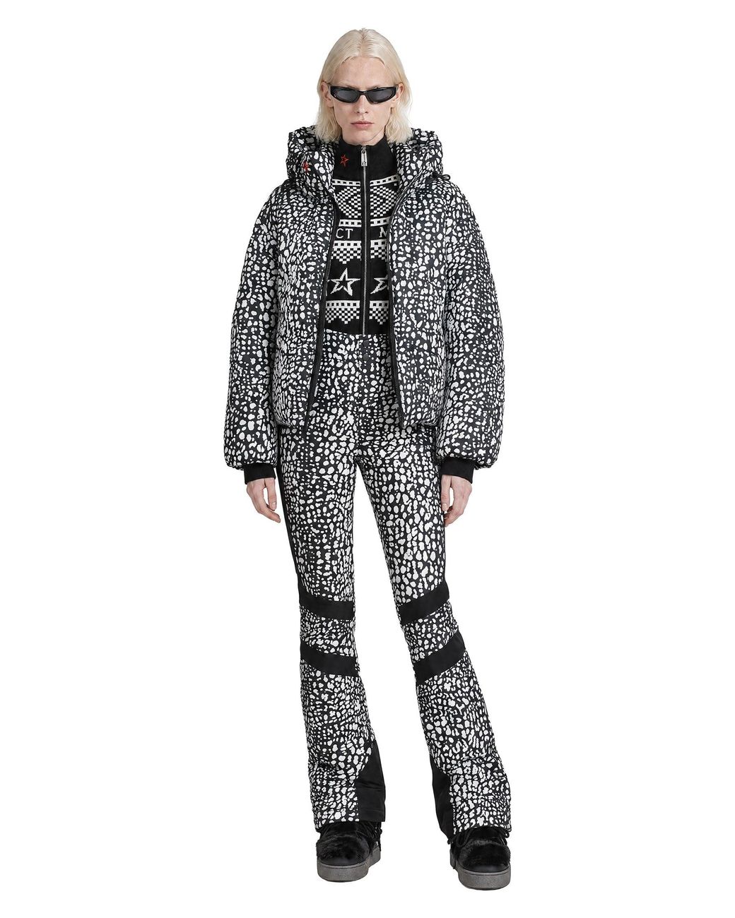 Perfect Moment Gray Bubble Down Jacket