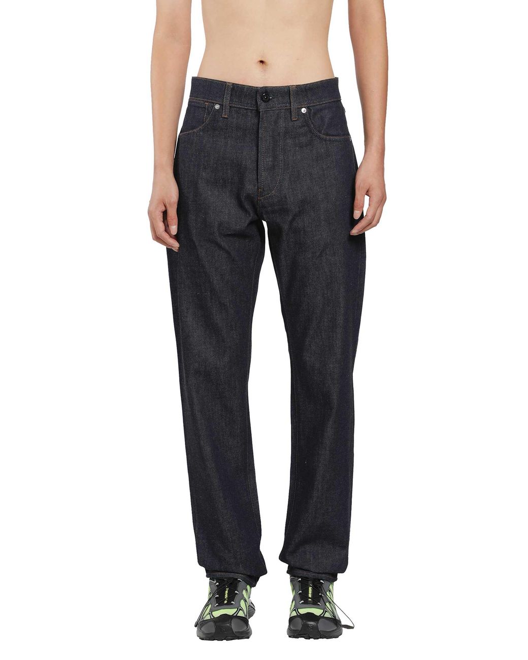 Stone Island Blue J100005 5 Pocket Jeans for men
