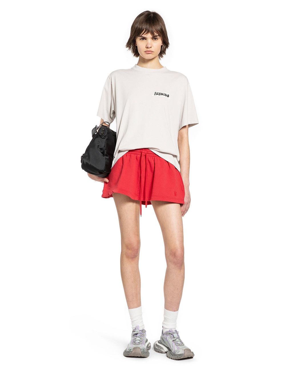 Balenciaga Red Masking Tape T-Shirt Medium Fit