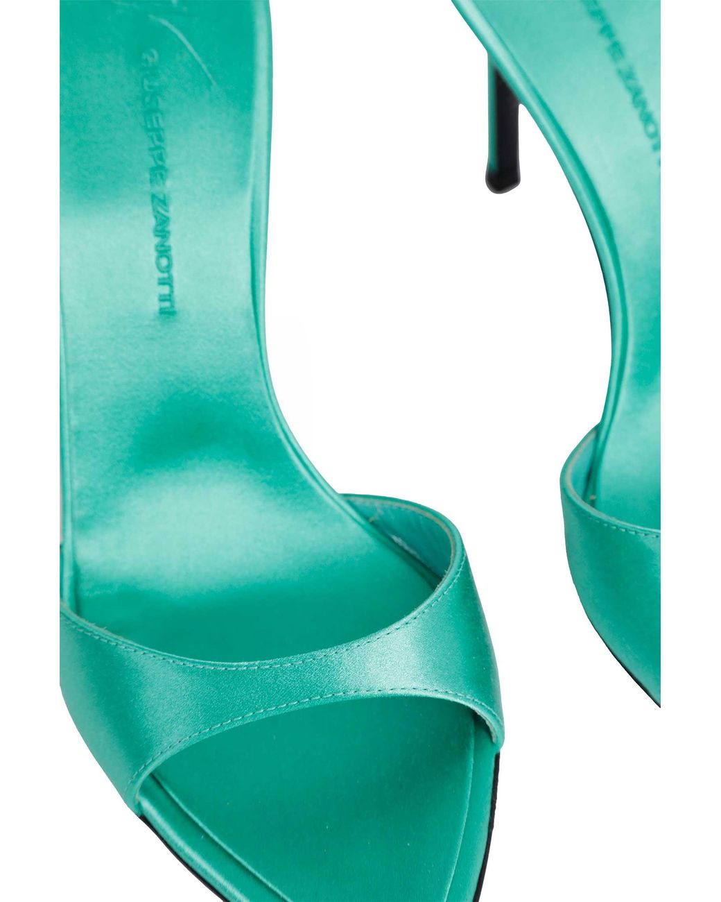 Giuseppe Zanotti Green X Antonioli Intriigo Mules