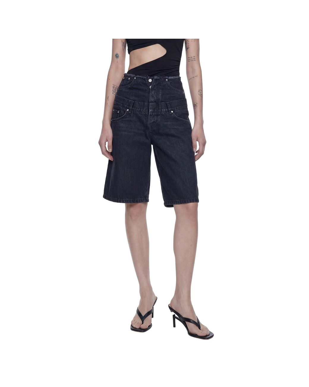 NVL-GARDE Blue Double Layer Shorts