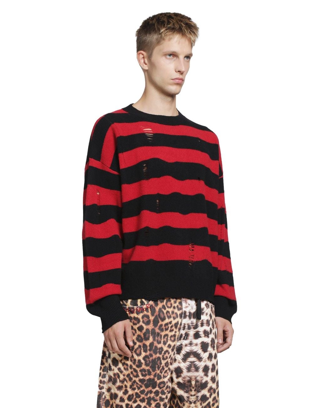 DAGGER Red Kurt Sweater for men