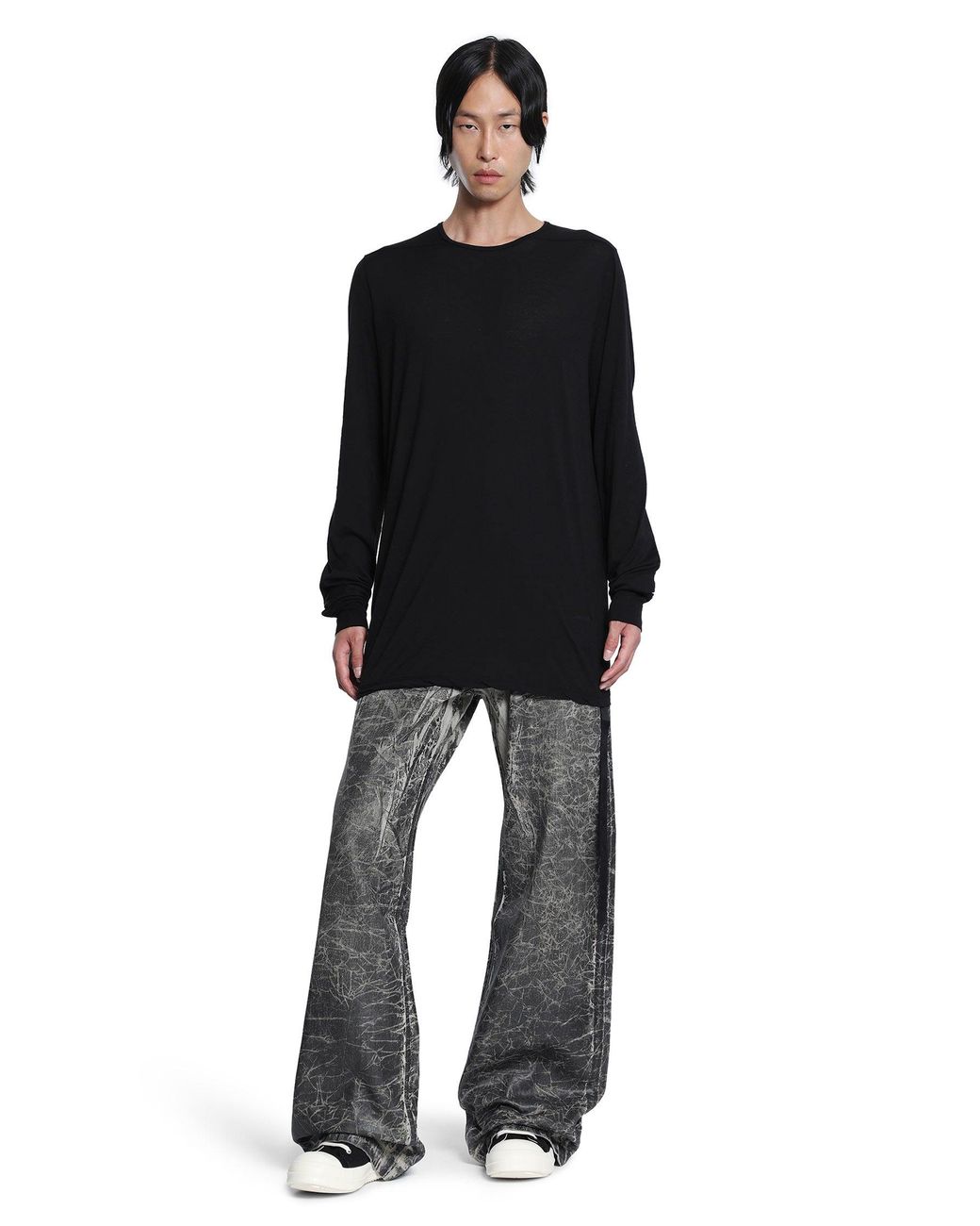 Rick Owens Concordians Geth Jeans in Black for Men | Lyst