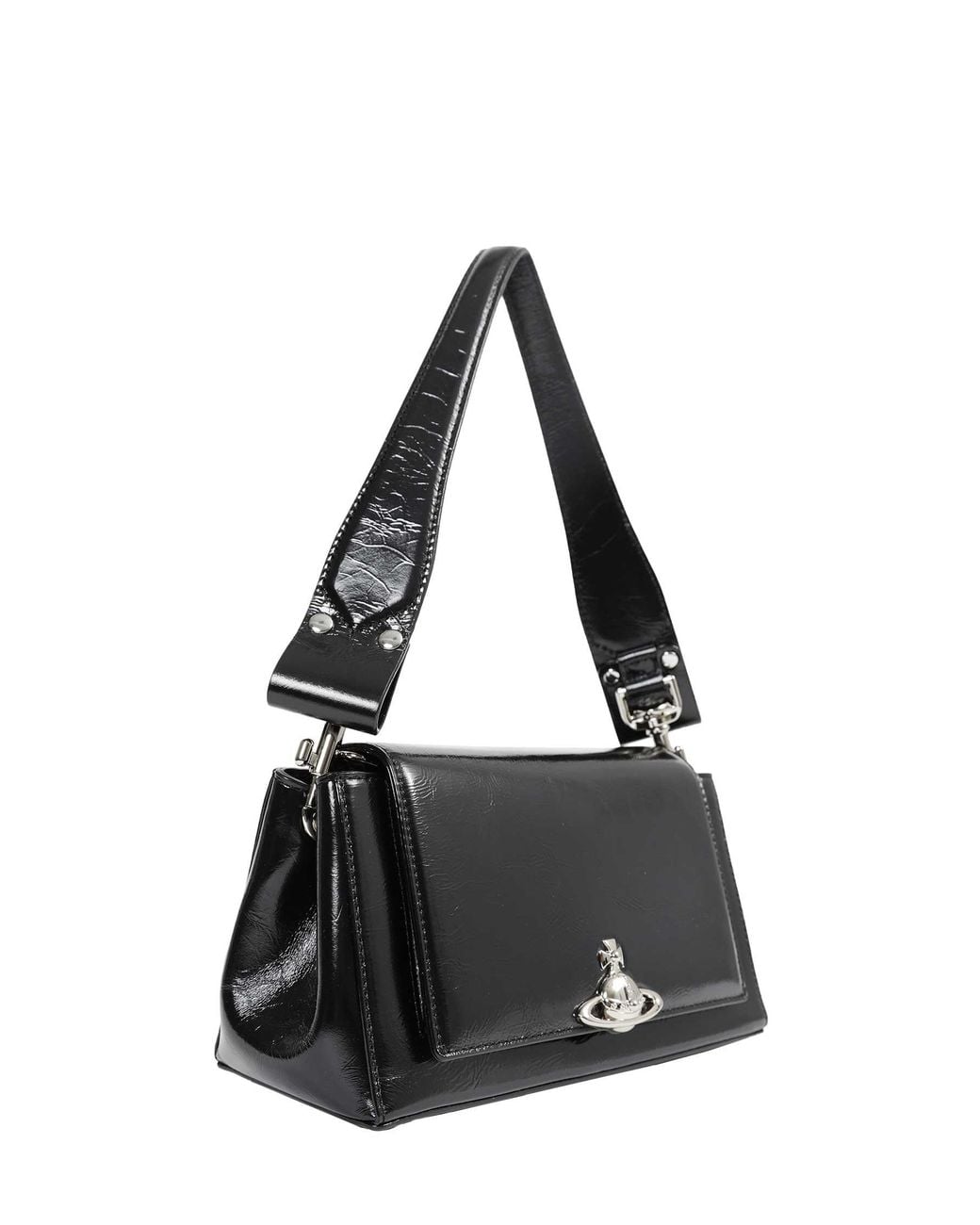 Vivienne Westwood Black Medium Hazel Handbag