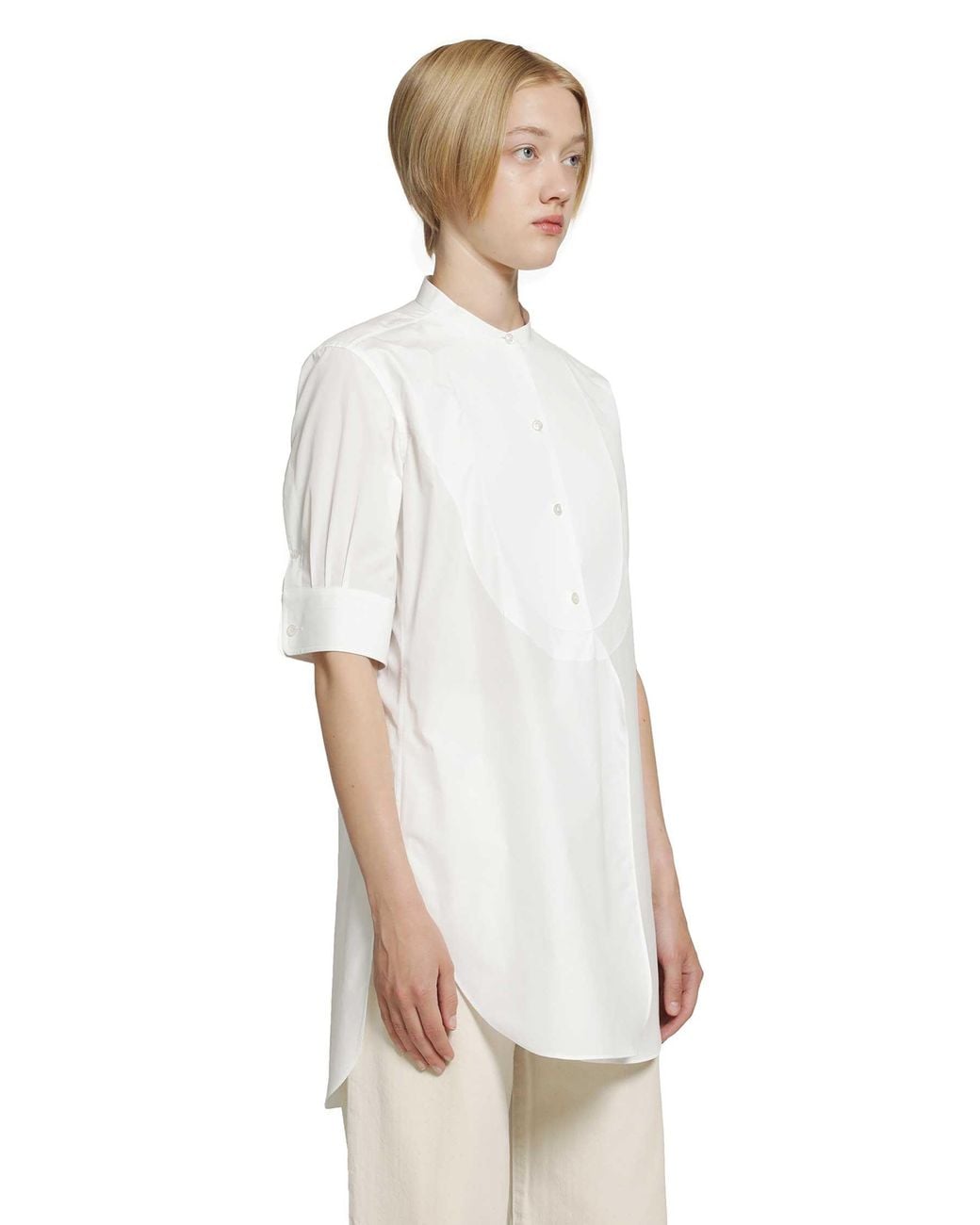 The Row White Elaris Shirt