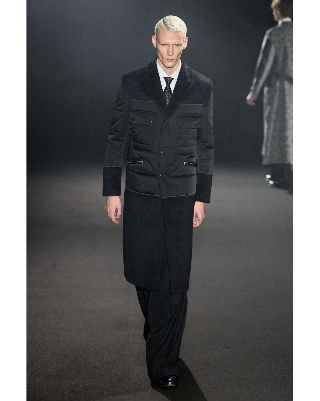 Junya Watanabe Black Tailored Pants for men