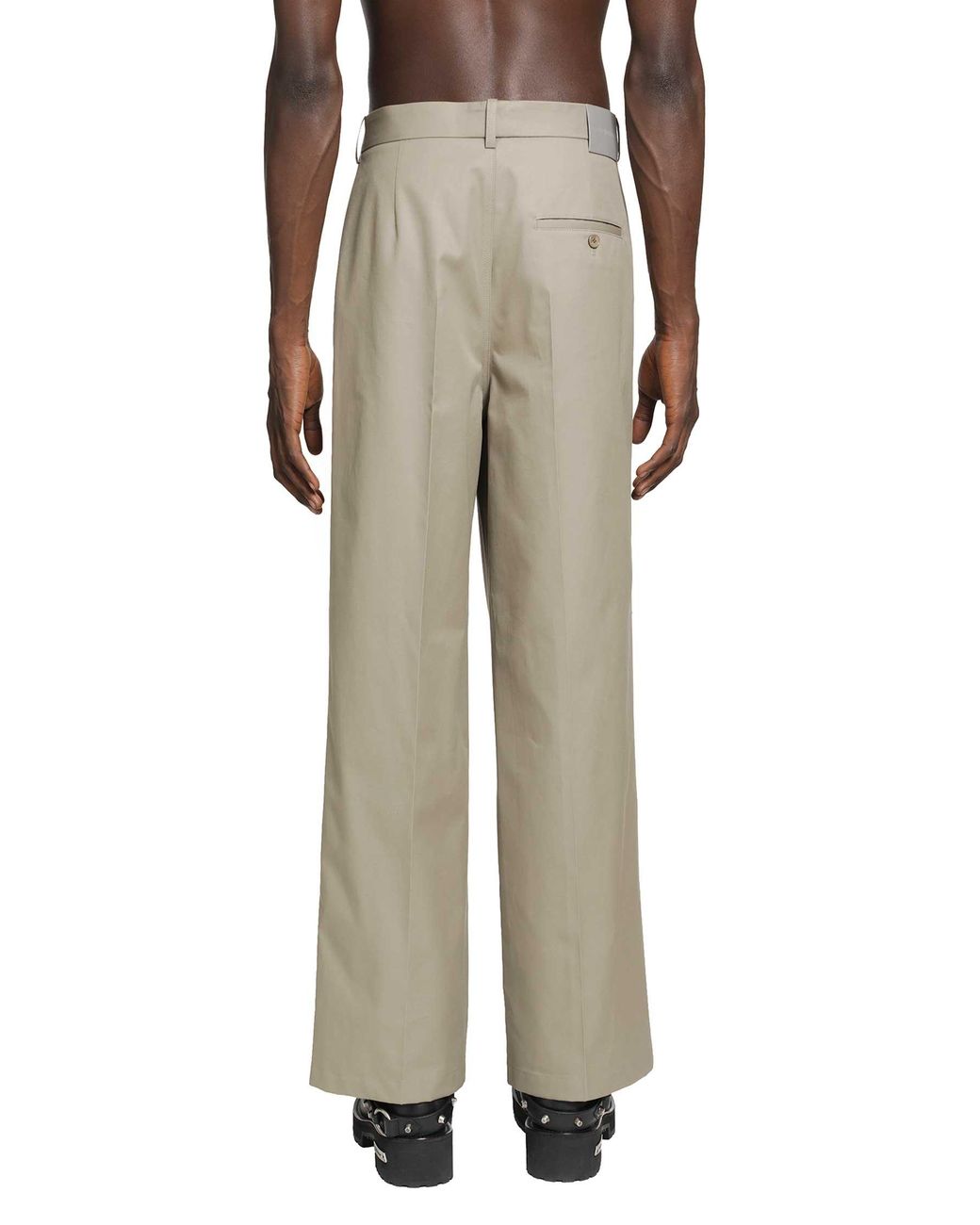 Balenciaga Natural Large Chino Pants for men