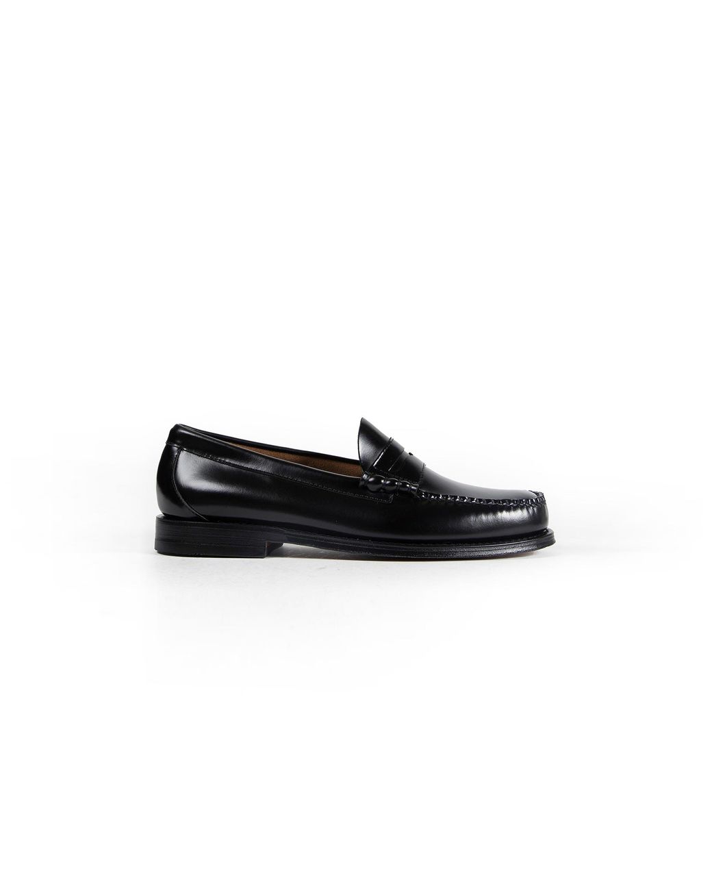 G.H.BASS Black Weejuns Larson Penny Loafers for men